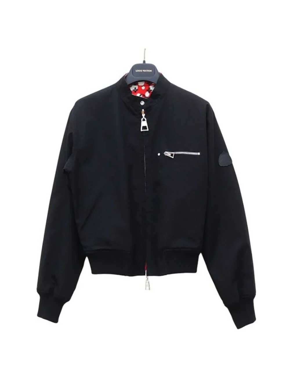 Louis Vuitton Logo LV YK Reversible Bomber Jacket Infinity Dot Yayoi Kusama